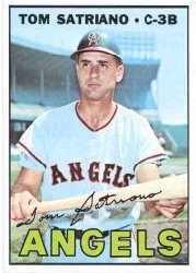 1967 Topps Baseball Cards      343     Tom Satriano